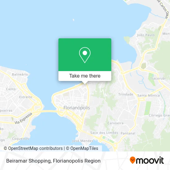 Beiramar Shopping map