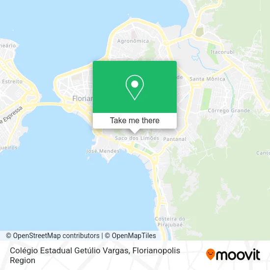 Colégio Estadual Getúlio Vargas map