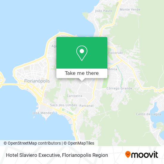 Hotel Slaviero Executive map