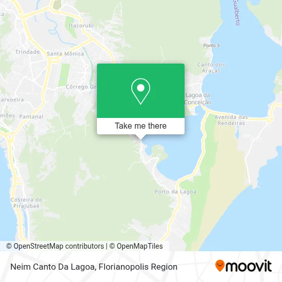 Neim Canto Da Lagoa map