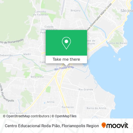 Centro Educacional Roda Pião map