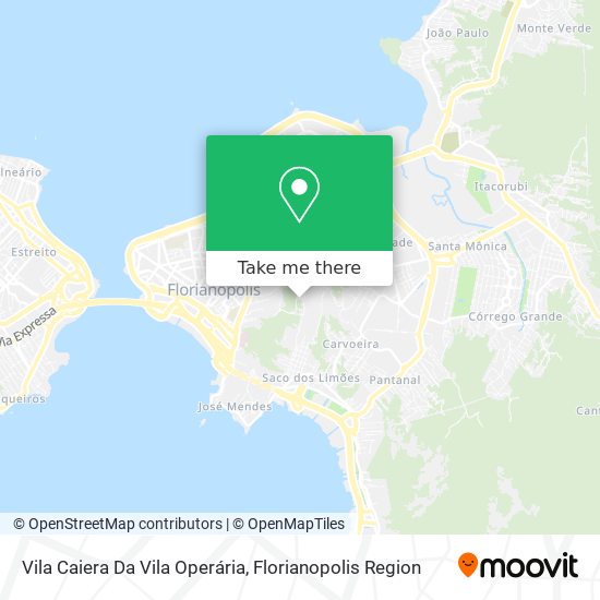 Vila Caiera Da Vila Operária map