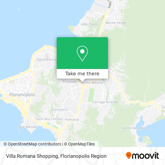 Mapa Villa Romana Shopping