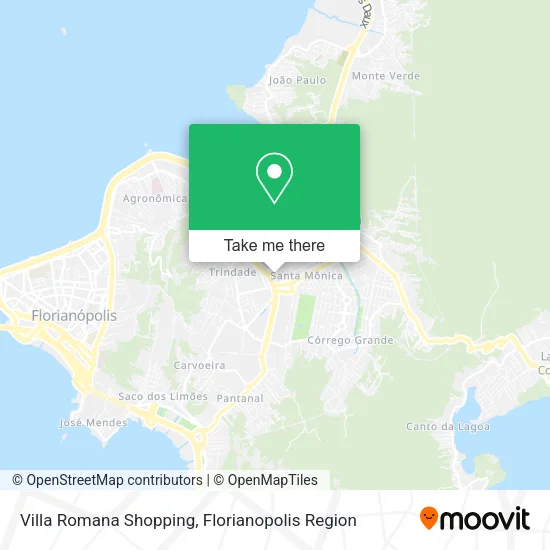 Villa Romana Shopping map