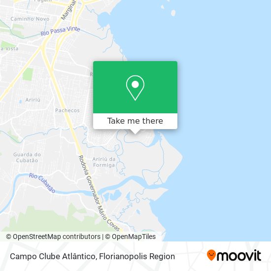 Campo Clube Atlântico map