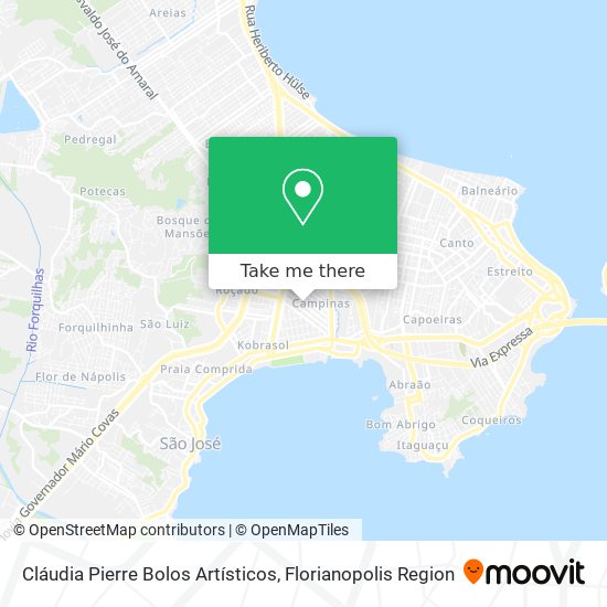 Cláudia Pierre Bolos Artísticos map