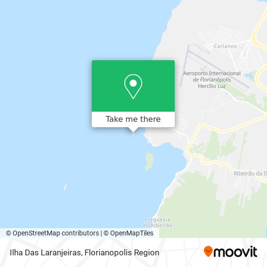 Ilha Das Laranjeiras map
