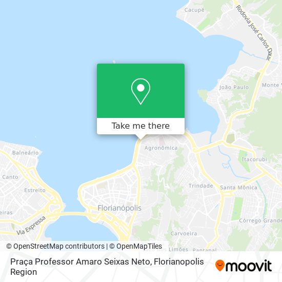Praça Professor Amaro Seixas Neto map