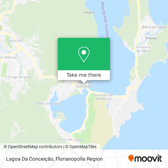 Mapa Lagoa Da Conceição