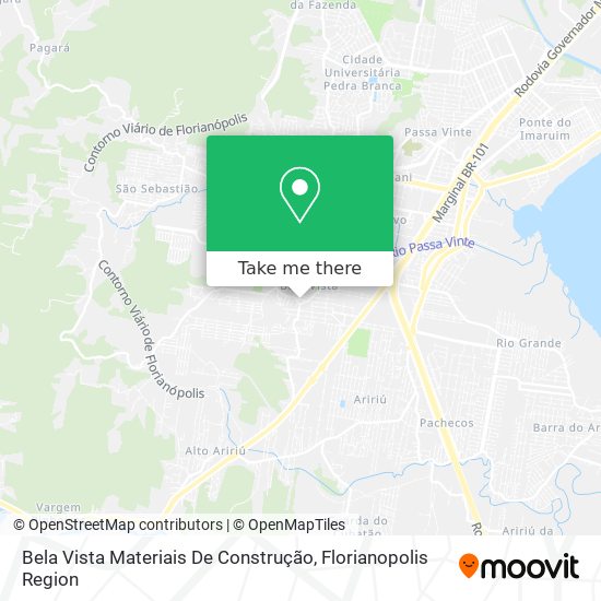 Bela Vista Materiais De Construção map