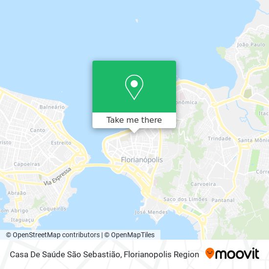 Casa De Saúde São Sebastião map