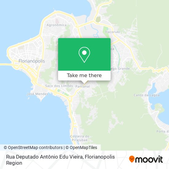 Rua Deputado Antônio Edu Vieira map