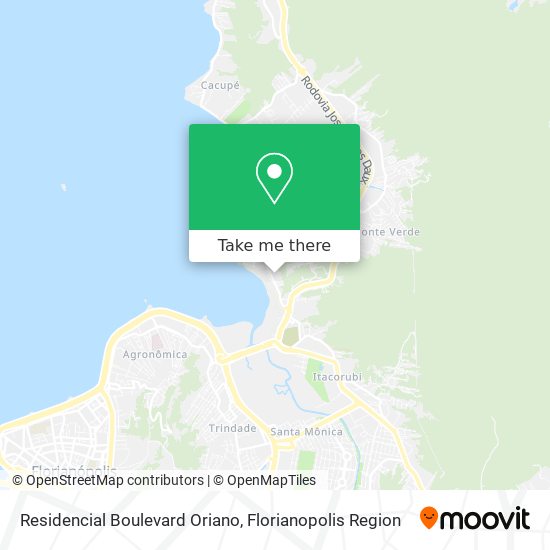 Residencial Boulevard Oriano map