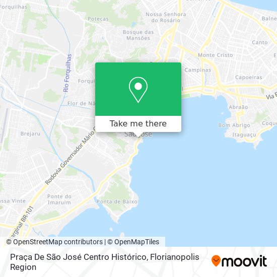 Praça De São José Centro Histórico map