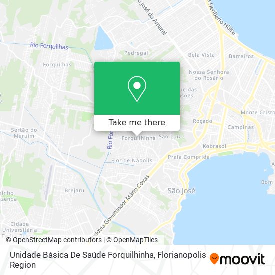 Unidade Básica De Saúde Forquilhinha map