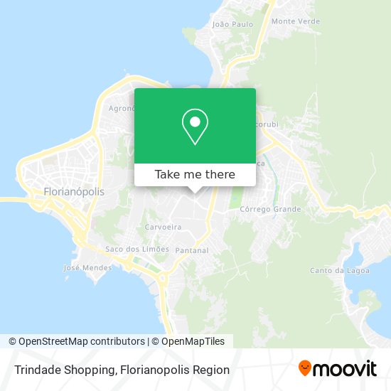 Trindade Shopping map