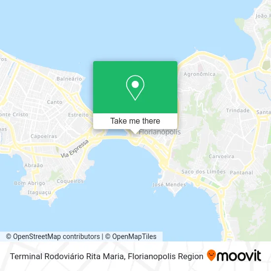 Terminal Rodoviário Rita Maria map