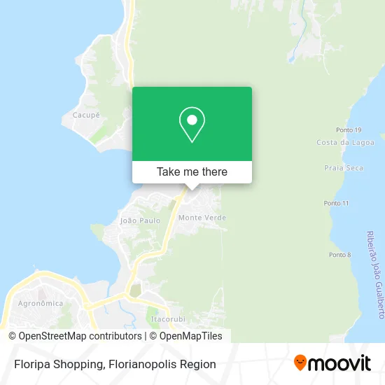 Floripa Shopping map