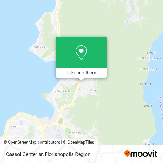 Cassol Centerlar map