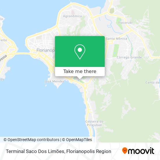 Terminal Saco Dos Limões map