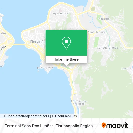 Terminal Saco Dos Limões map