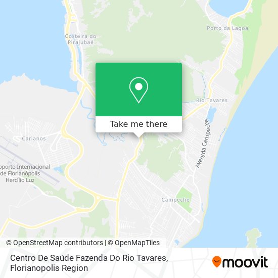 Centro De Saúde Fazenda Do Rio Tavares map