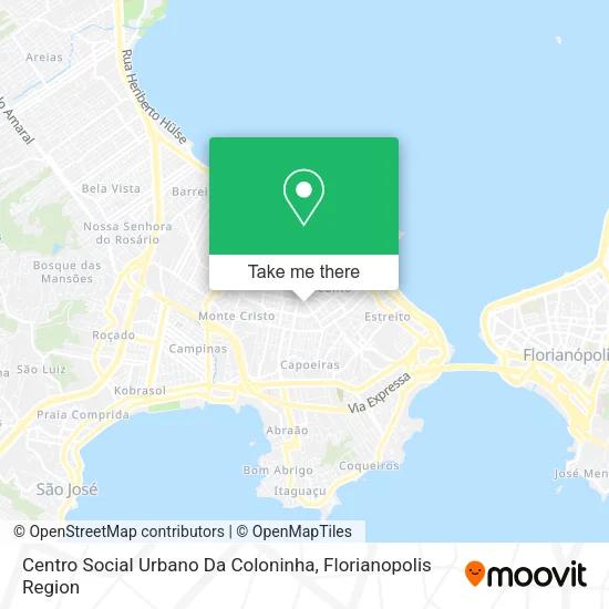 Centro Social Urbano Da Coloninha map