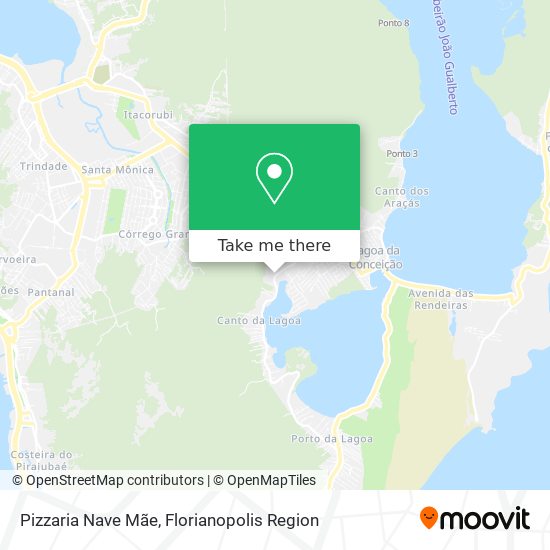 Pizzaria Nave Mãe map