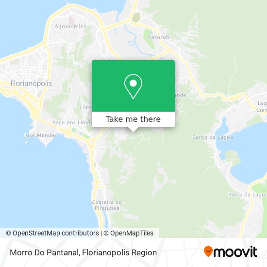 Morro Do Pantanal map