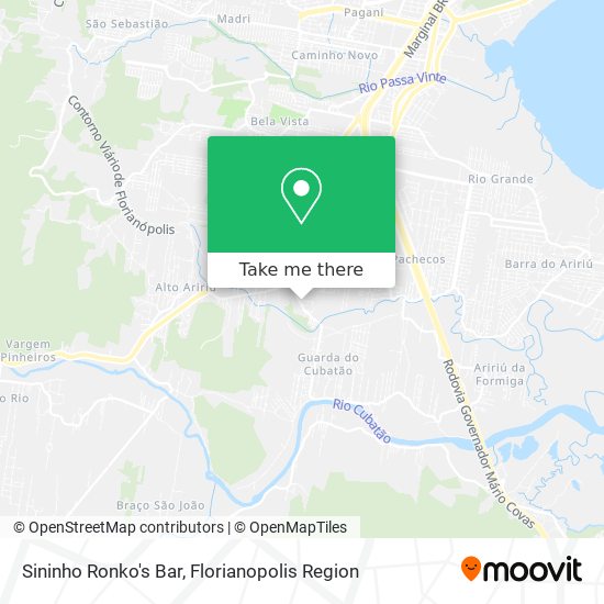 Sininho Ronko's Bar map