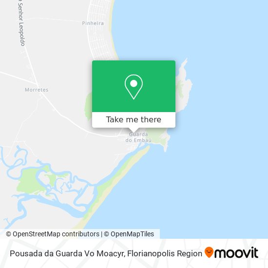 Pousada da Guarda Vo Moacyr map