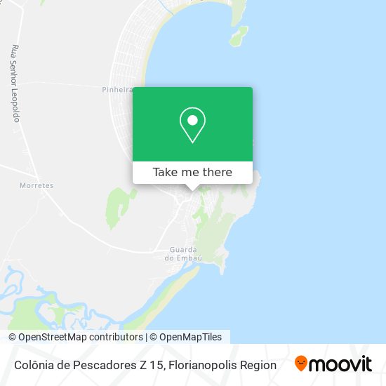 Colônia de Pescadores Z 15 map