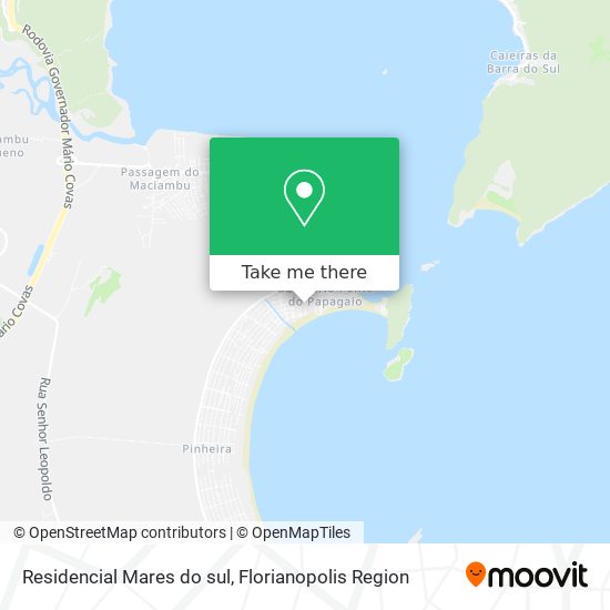 Residencial Mares do sul map
