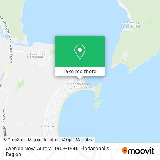 Avenida Nova Aurora, 1908-1946 map