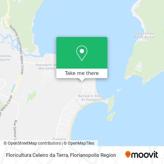 Floricultura Celeiro da Terra map