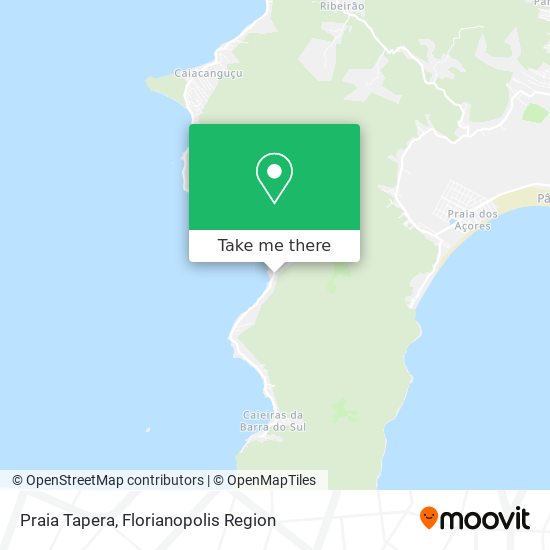 Praia Tapera map