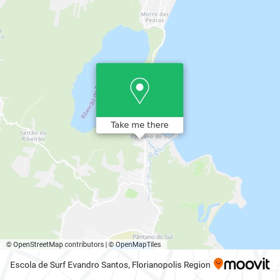 Escola de Surf Evandro Santos map