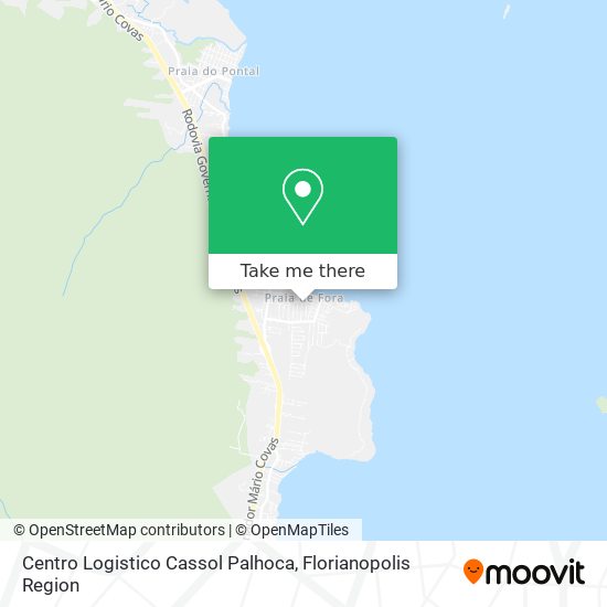 Centro Logistico Cassol Palhoca map