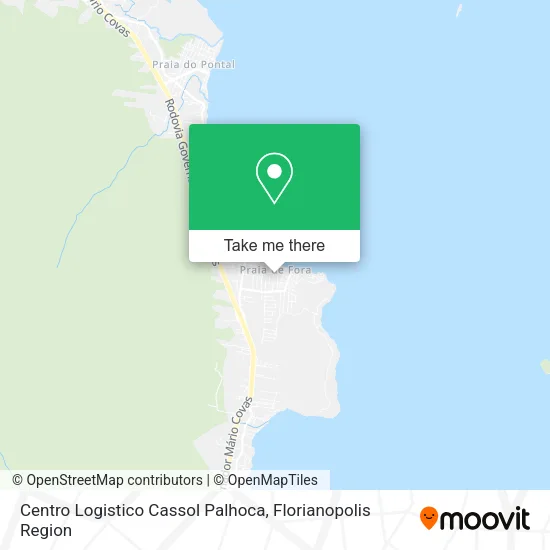 Centro Logistico Cassol Palhoca map