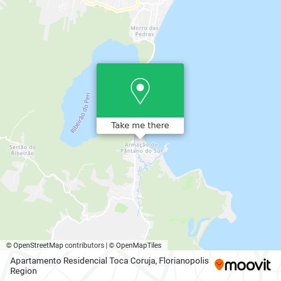 Apartamento Residencial Toca Coruja map
