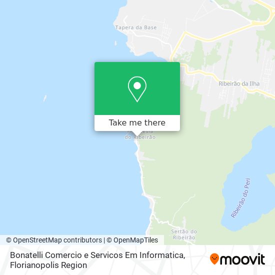 Bonatelli Comercio e Servicos Em Informatica map