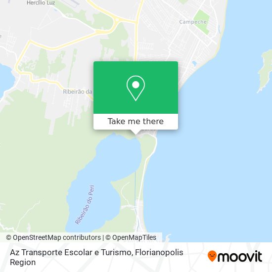 Az Transporte Escolar e Turismo map
