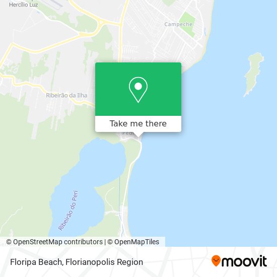 Mapa Floripa Beach