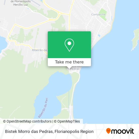 Bistek Morro das Pedras map