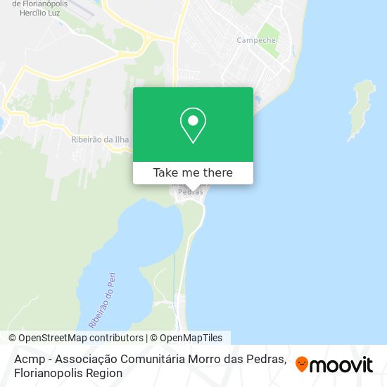 Acmp - Associação Comunitária Morro das Pedras map