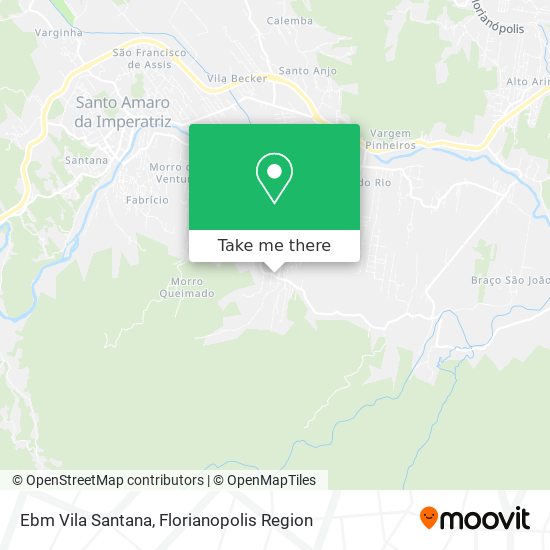 Ebm Vila Santana map