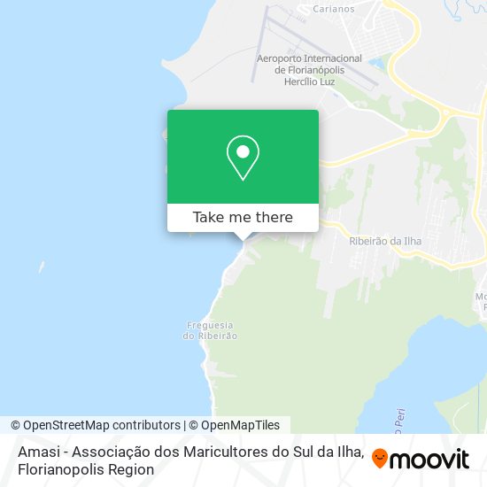 Amasi - Associação dos Maricultores do Sul da Ilha map