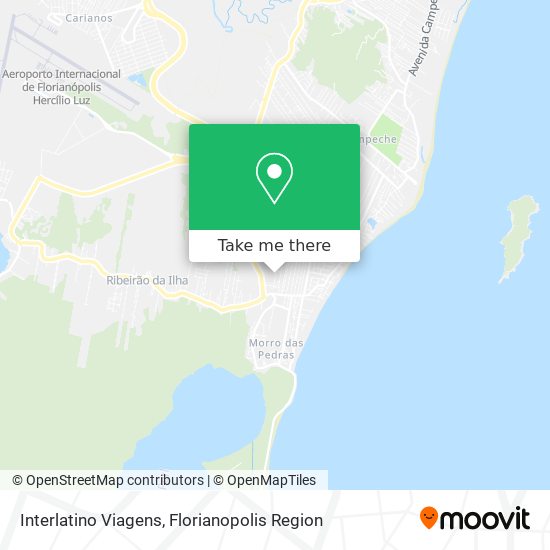 Interlatino Viagens map
