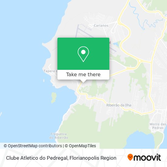 Clube Atletico do Pedregal map