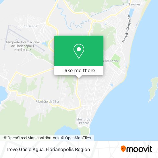 Trevo Gás e Água map